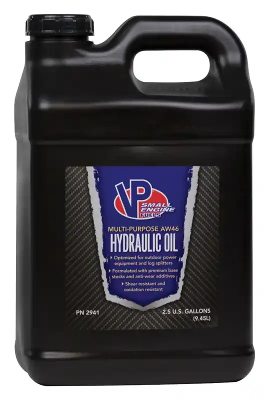 VP Racing Fuels Small Engine Lubricants AW46 Hydraulic Oil 2.5 Gal