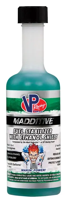 VP Racing Fuels Additive Gasoline Fuel Stabilizer 8 Oz