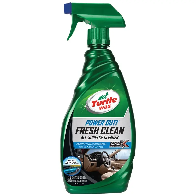 Turtle Wax Power Out Multi-Surface Cleaner Spray New Car Scent 23 Oz
