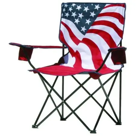 Decorative Outdoor Lounge Chair With Flag Design - Model 167670pk6