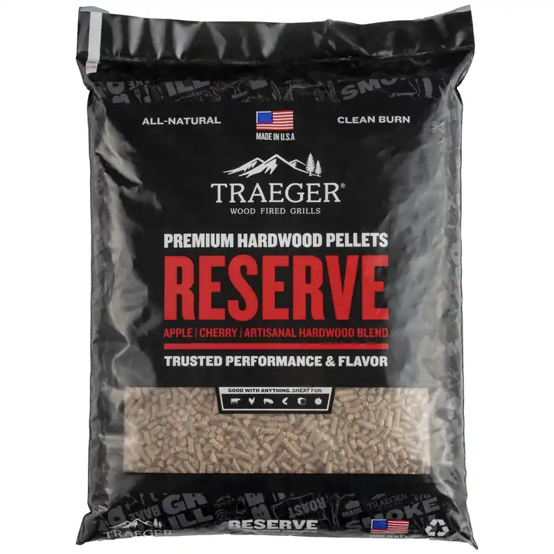Reserve Apple Cherry Oak Blend Wood Pellet Fuel 20 Lb Premium Quality