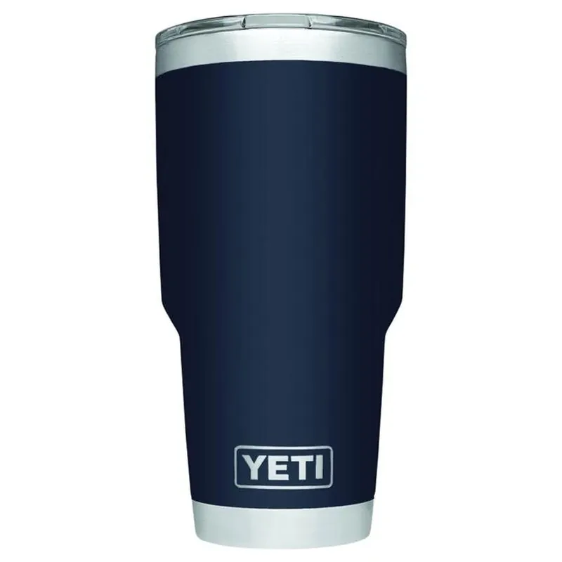 YETI Rambler 30 oz Navy Stainless Steel Tumbler With MagSlider Lid – BPA‑Free