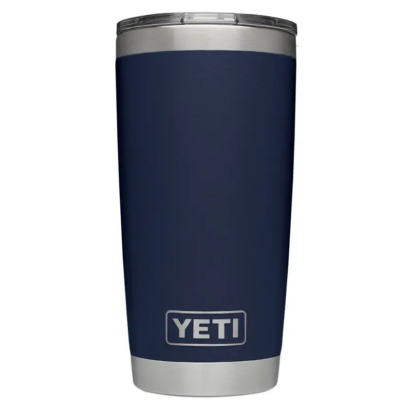 Rambler 20 Oz Navy Stainless Steel Tumbler With Magslider Lid