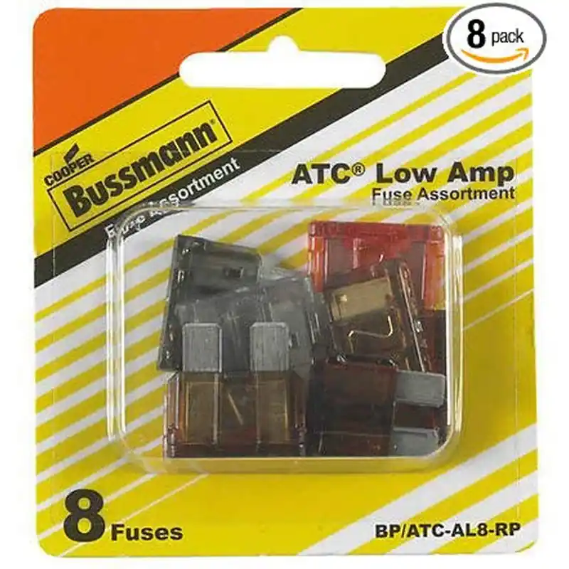 Bussmann ATC Assorted Blade Fuse Assortment 8 Pk
