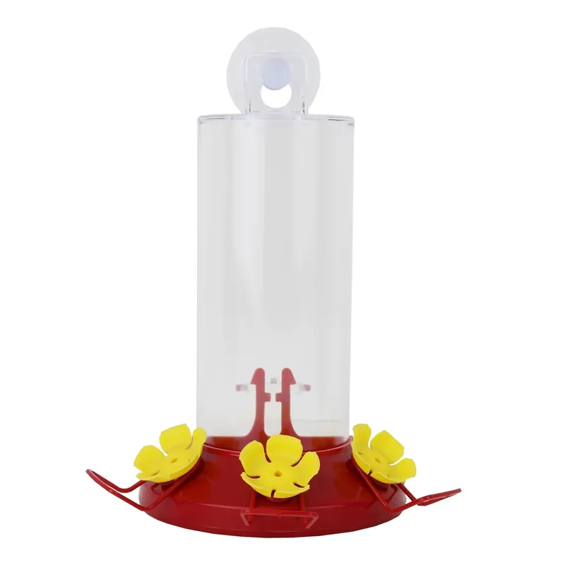 Hummingbird Feeder, Window Mount, 8 Oz. Capacity