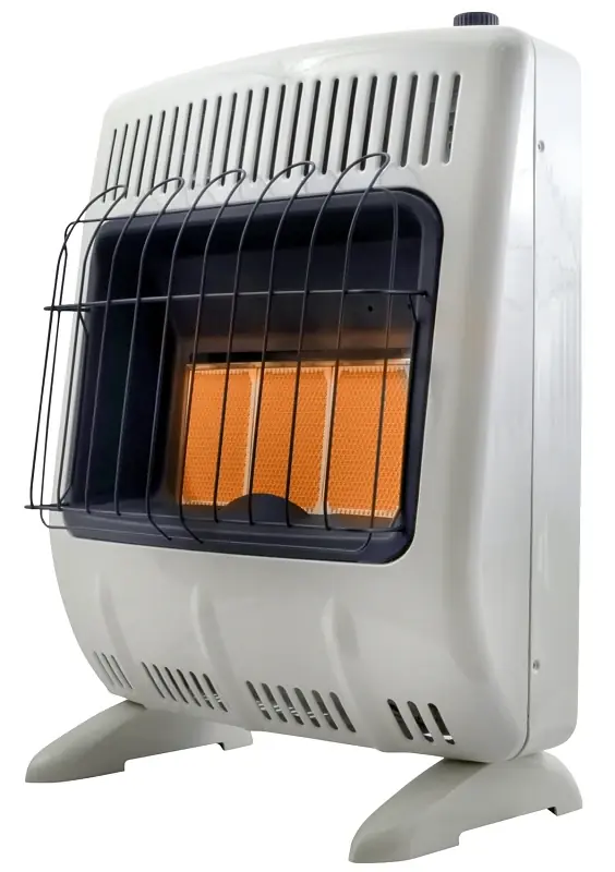 Radiant Vent-free Liquid Propane Heater 20,000 Btu With Wall Mounting
