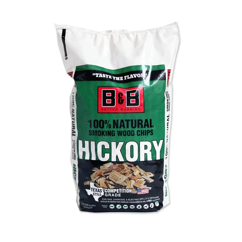 All Natural Hickory Wood Smoking Chips 180 Cubic Inches