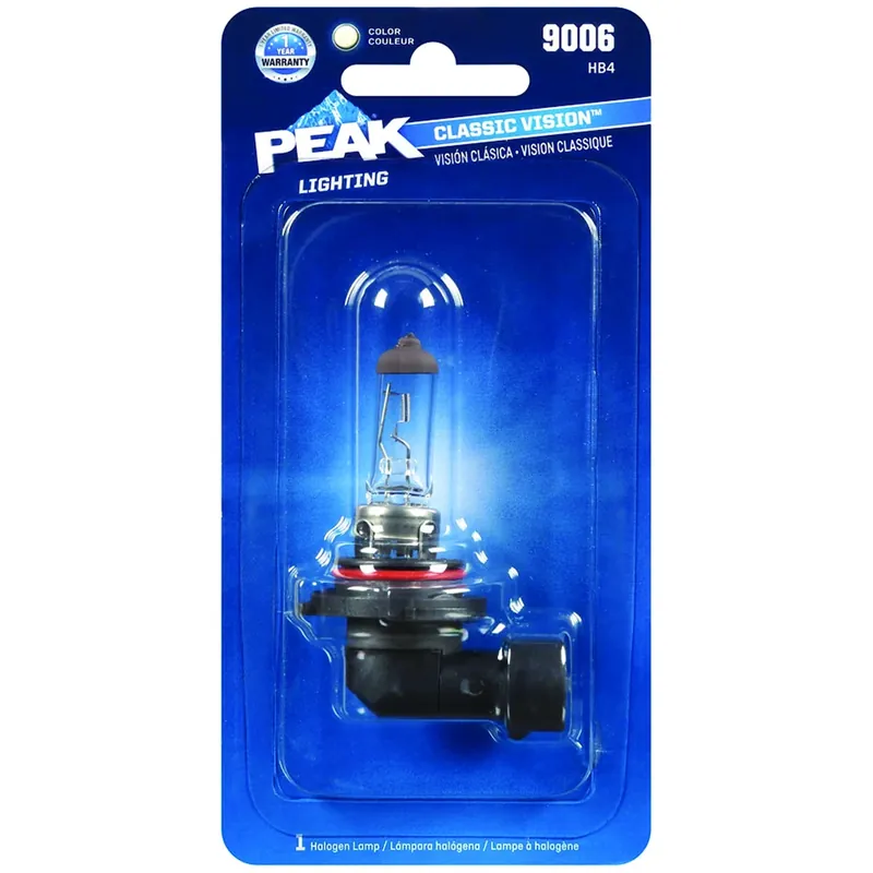 Peak Classic Vision Halogen High/Low Beam Automotive Bulb 9006 HB4