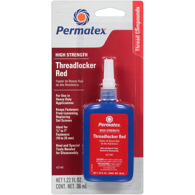 Red Threadlocker, 36-ml