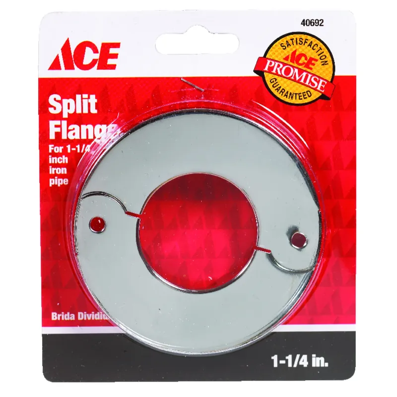 1-1/4 Inch Steel Split Flange For Pipe Concealment