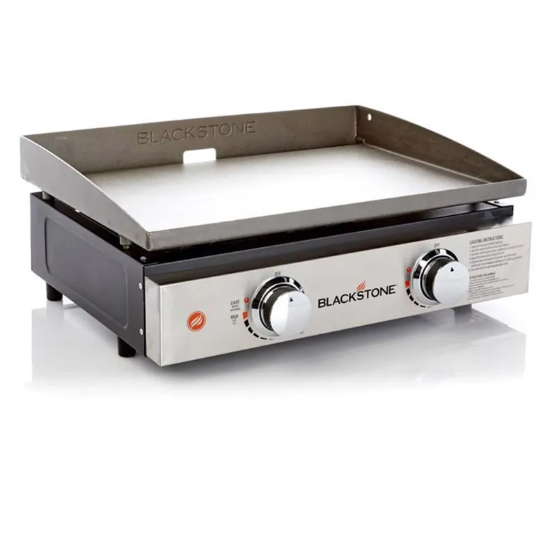 22-inch 24,000 Btu Outdoor Portable Gas Griddle With Nonstick Surface