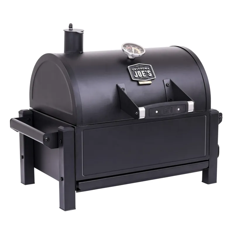 Rambler Black 218 Sq. In. Charcoal Tabletop Portable Grill