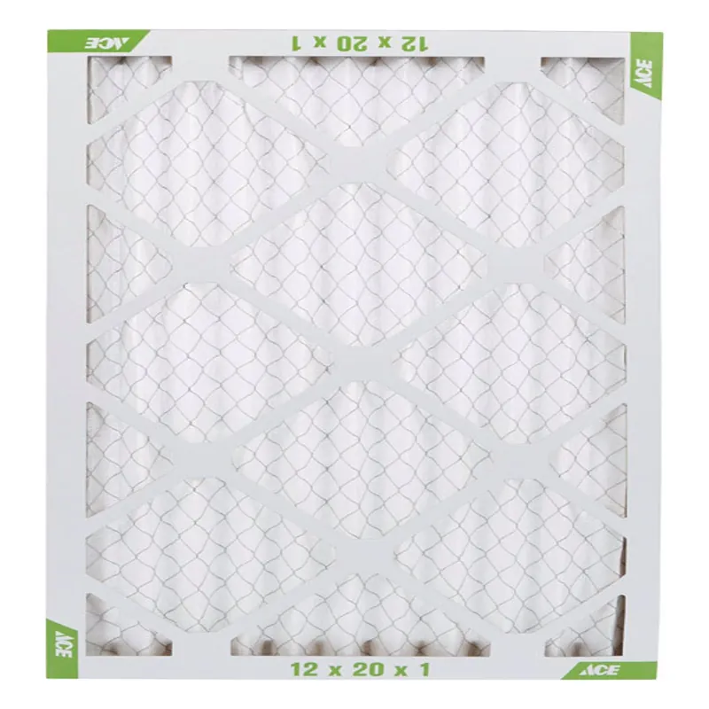Ace 20 In. L X 12 In. W X 1 In. D Pleated Air Filter 8 MERV(84804.011220)