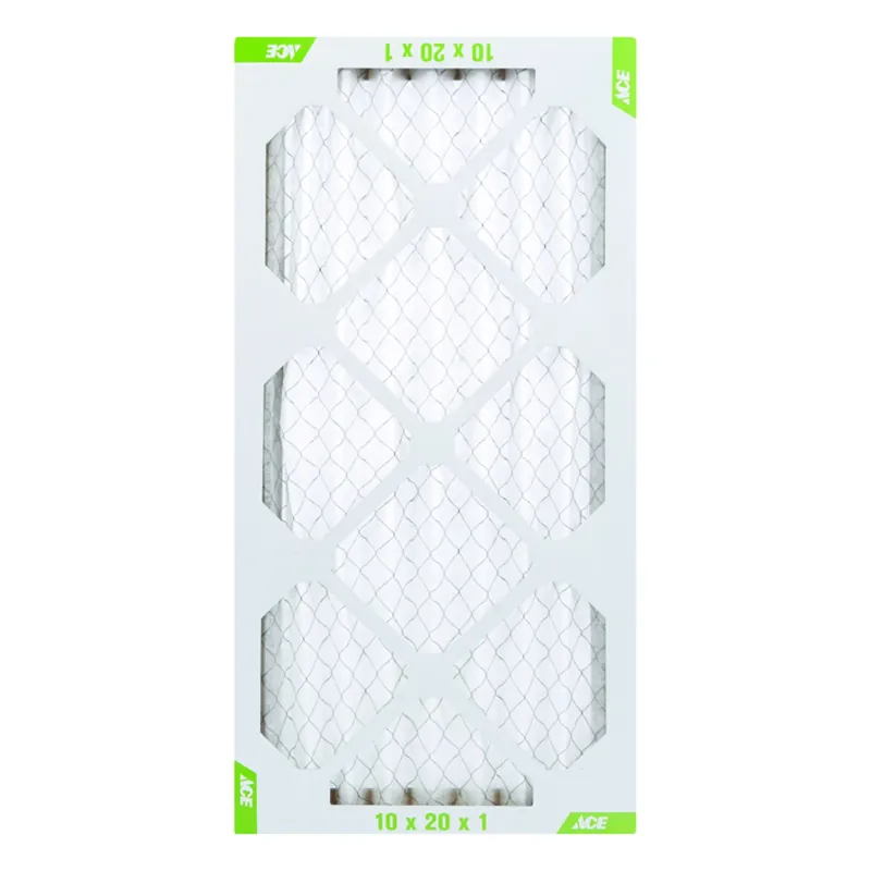 Ace 20 In. L X 10 In. W X 1 In. D Pleated Microparticle Air Filter 8 MERV(84804.011020)