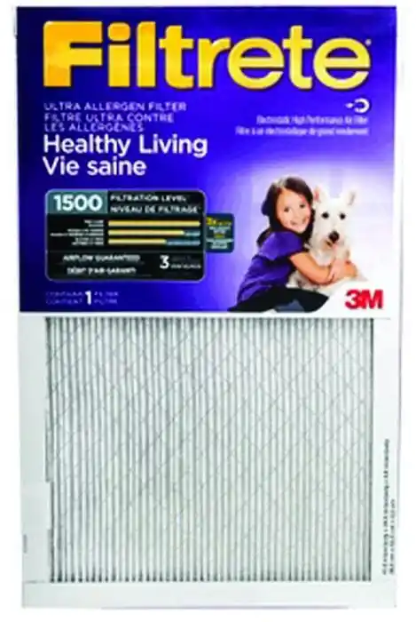 Filtrete 16 In. W X 24 In. H X 1 In. 1500 MPR Pleated Air Filter 1 Pk