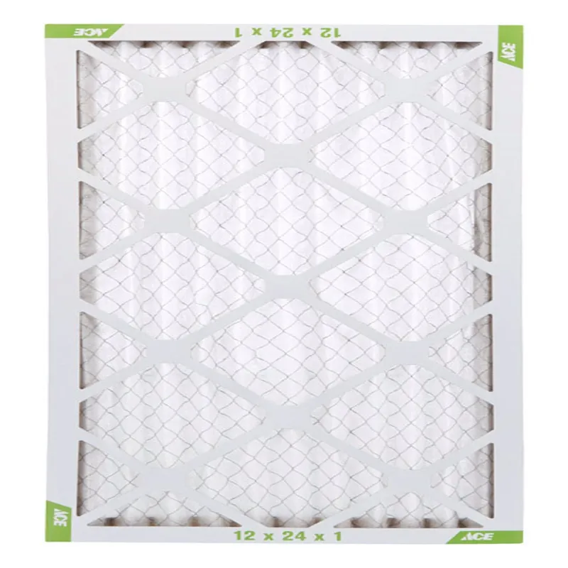 Ace 24 In. L X 12 In. W X 1 In. D Pleated Air Filter 8 MERV(84804.011224)