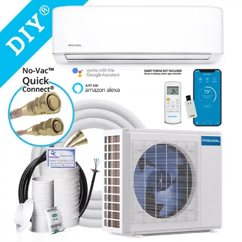 DIY 4th Generation Ductless Mini-Split AC & Heat Pump, 12,000 BTU