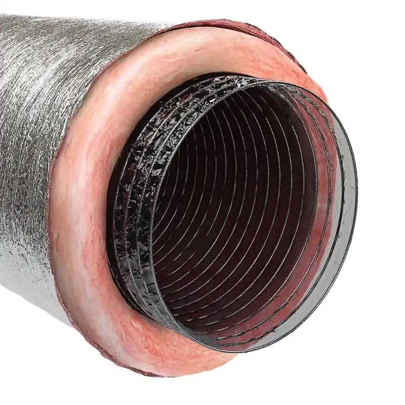 Imperial R6.0 25 Ft L X 14 In D Silver Insulated Poly Duct