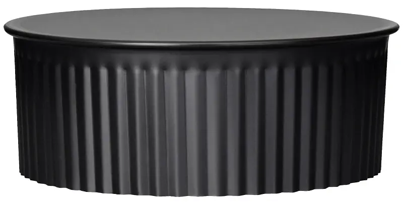 Manufacturing 8 Inch 24 Gauge Black End Cap For Stove Pipe Cleanout