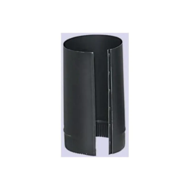Gray Metal Products Inc. 6-24-600A 6 Inch X 12 Inch 24-ga Snap-Lock Black Stovepipe