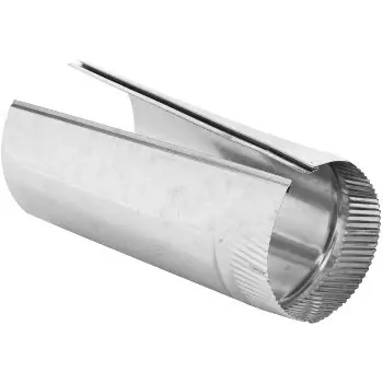 6X24In 30Ga Galvanized Pipe By Gray Metal Products (Pack Of 10)