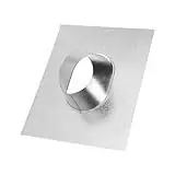 3rv-af12 Galvanized Type B Rv 3" Gas Vent Adjustable Flashing For 6/12 To 12/12 Pitch Roof