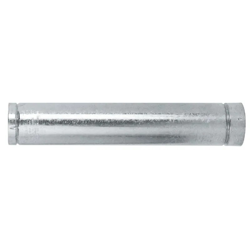 Gas Vent Chimney Pipe, Round, Type B, 4 X 60-In.