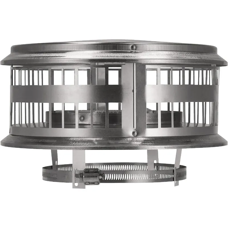Universal 5‑6 Inch Aluminum Vent Cap – All‑Purpose Fit