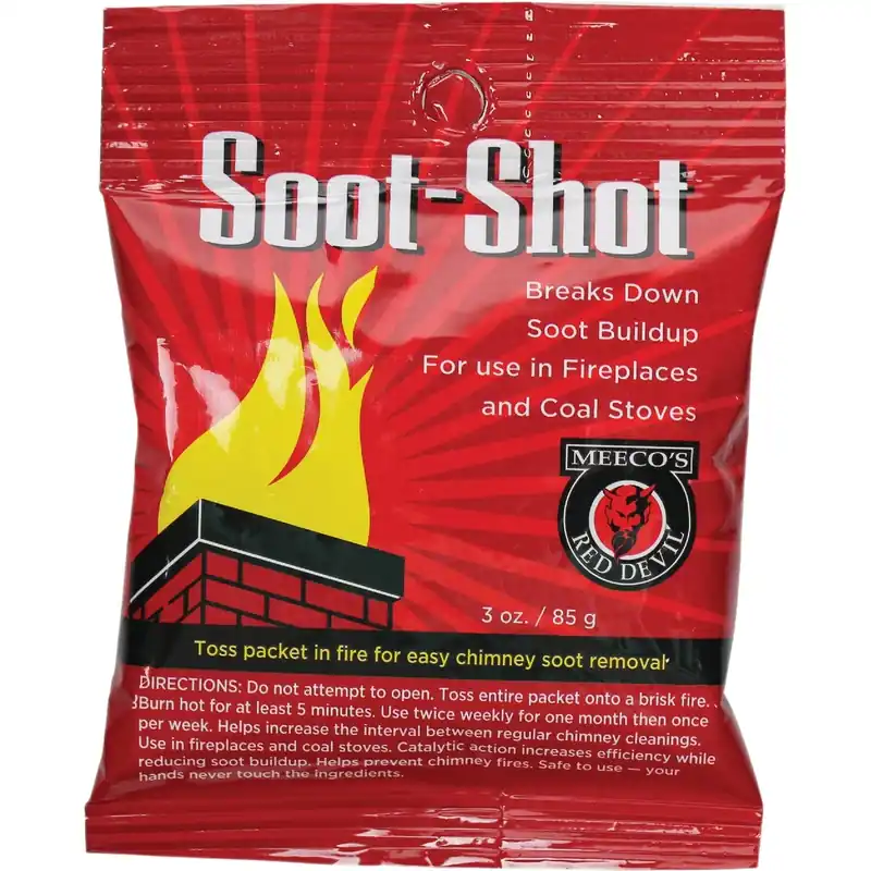 3 Oz. Stick Soot-shot Soot Remover For Wood Stoves And Fireplaces