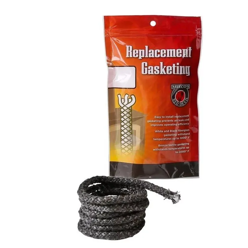 MEECO‘S RED DEVIL High‑Temp Fiberglass Rope Gasket – 1000°F Stove Seal Replacement