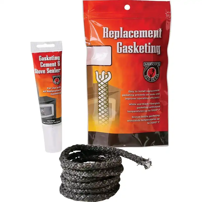 Gasketing Cement And 3/8 In. X 6 Ft. Replacement Rope Gasket Kit