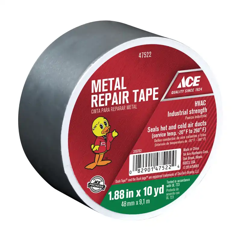 1.88 In. W X 10 Yd L Heavy-duty Silver Metal Repair Tape