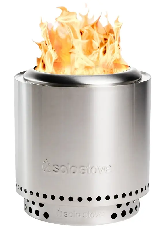 Ranger + Stand 2.0 Smokeless Fire Pit, Stainless Steel, 15 In.