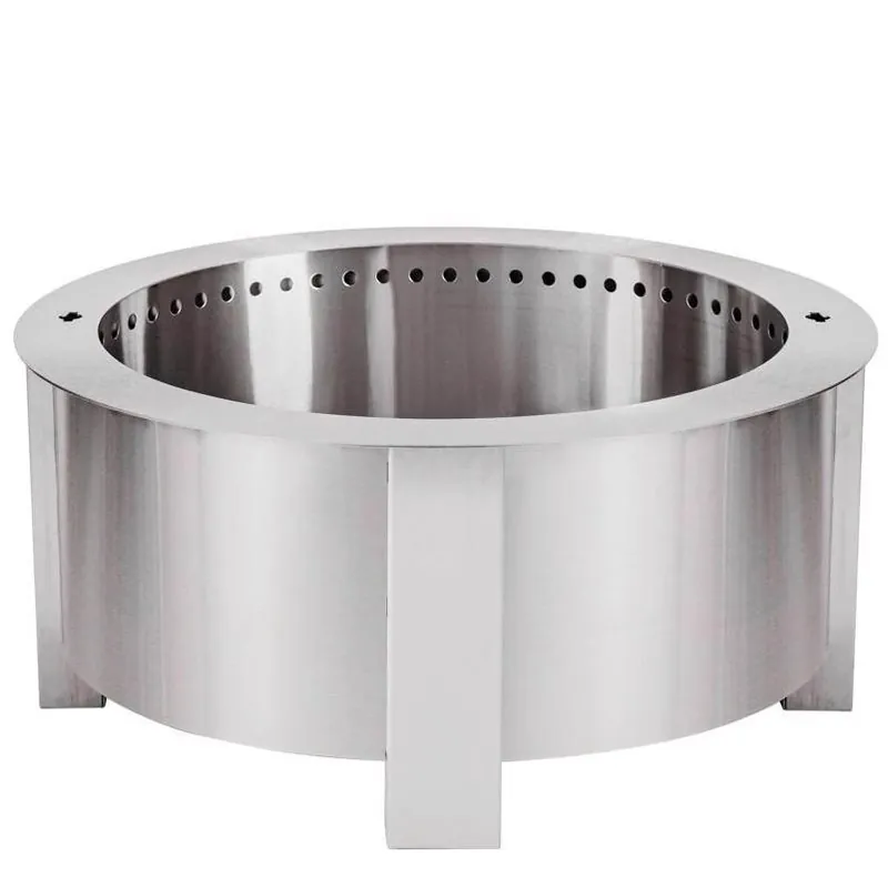 Breeo X Series 30‑Inch Stainless Steel Smokeless Fire Pit – 100k BTU Outdoor Wood Burner