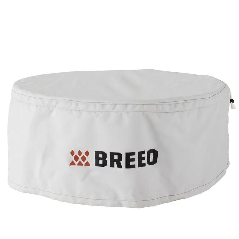 X Series 24 Fire Pit Cover - White Polyester, 28.88 In. Dimensions