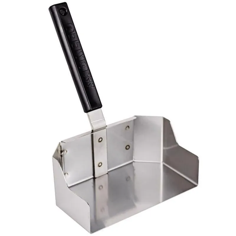 Breeo Stainless Steel Ash Shovel – Compact 7.7 In. X 6 In. Fire Pit Cleaning Tool