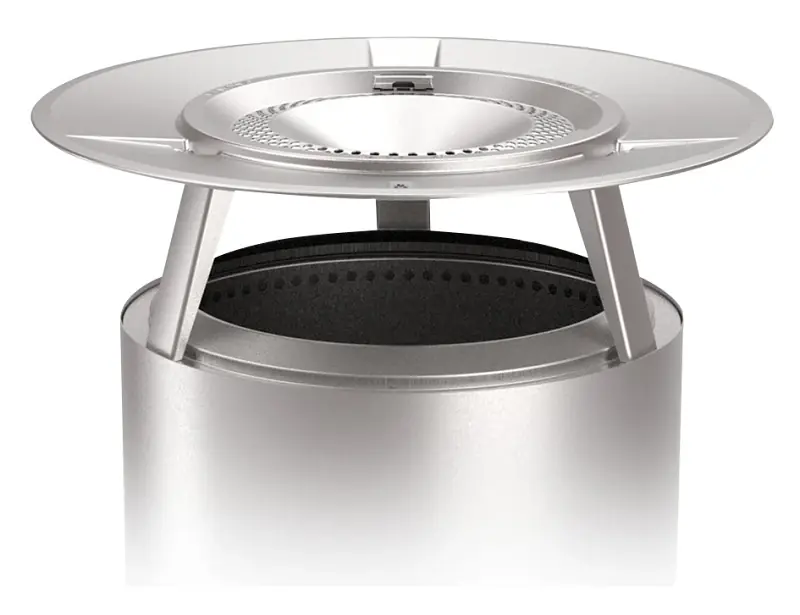 Bonfire Stainless Steel Heat Deflector 7 In. H X 25 In. W X 25 In. D