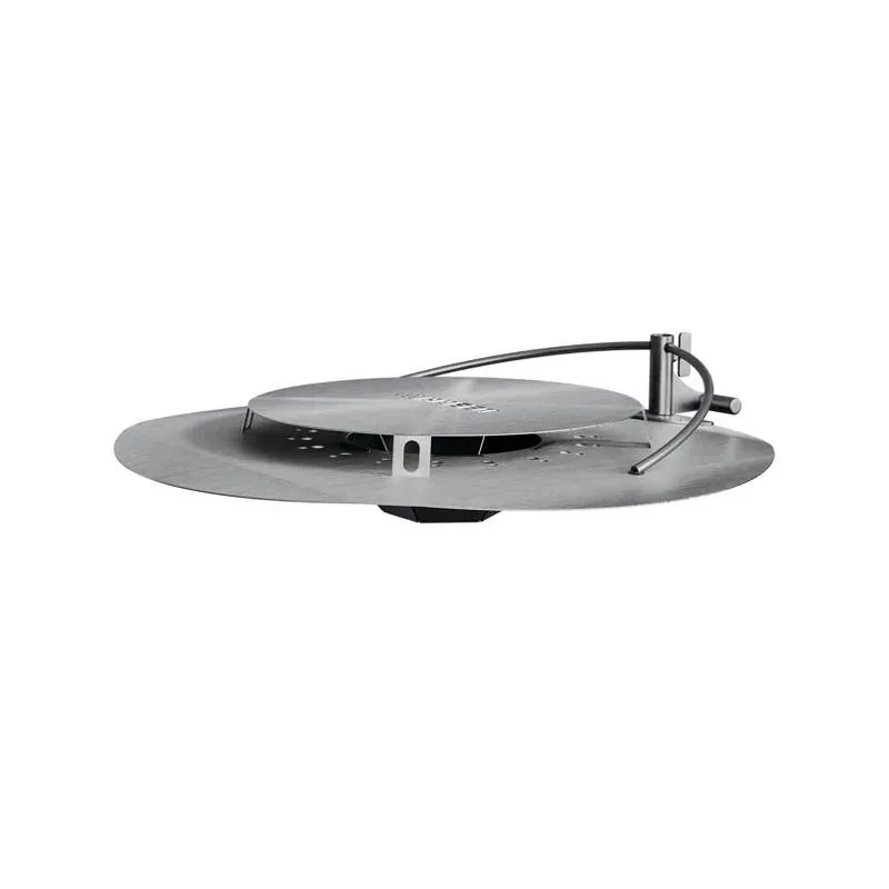 Breeo Outpost 24 Stainless Steel Heat Deflector – 24" Square, 6.5" Low Profile