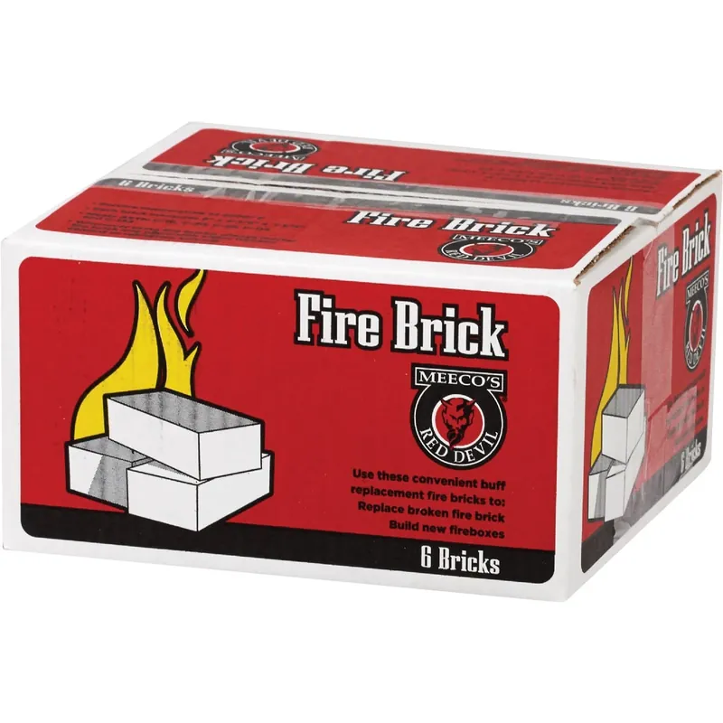 MEECO‘S RED DEVIL Natural Ceramic Fire Brick