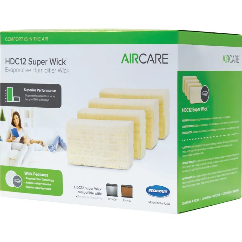 AIRCARE HDC12 Replacement Evaporative Wick 4 Pk For HDC 12