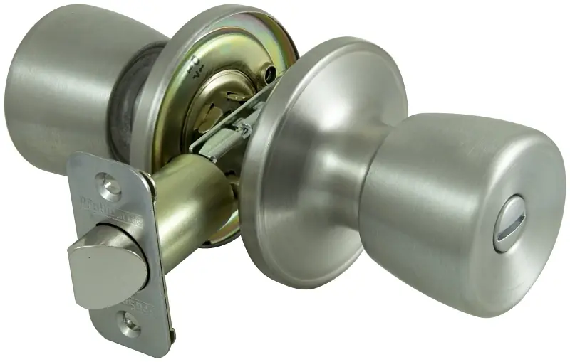 5027511 Privacy Tulip Knobset Stainless Steel 2-3/8 - 2-3/4 In