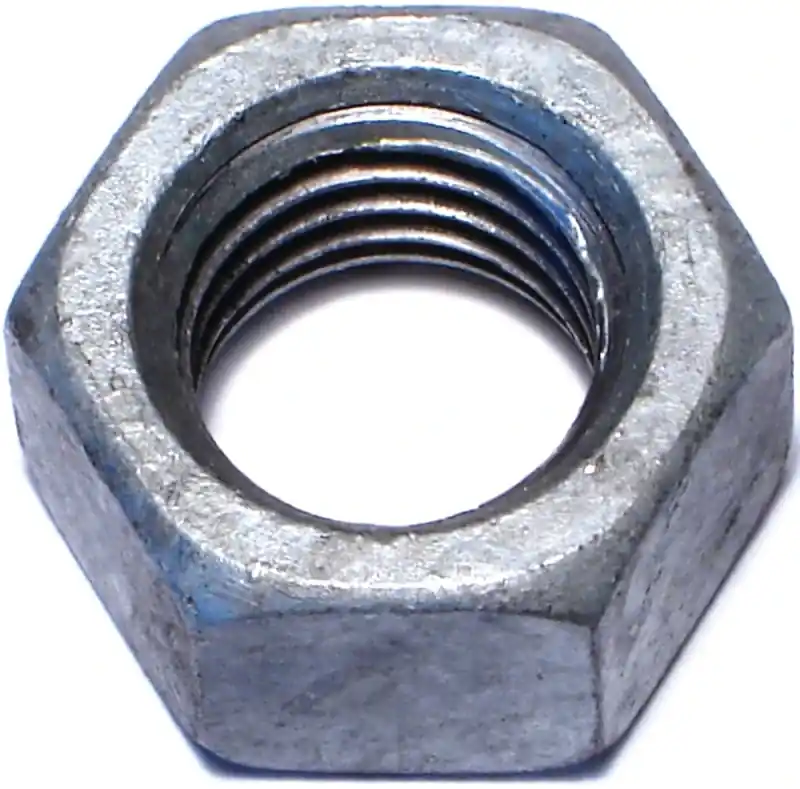 5/8-11 Inch Galvanized Hex Nut, Model 05619, 150 Count