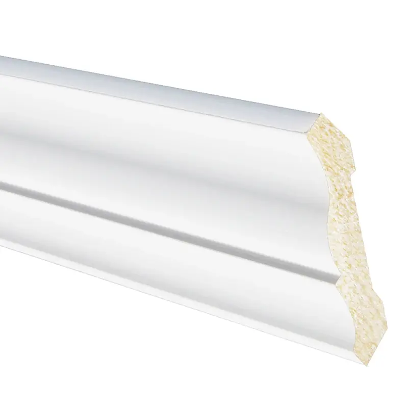 1/2 In. W X 3-3/16 In. H X 8 Ft. L Crystal White Polystyrene Crown Molding