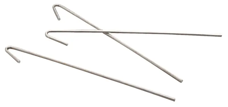 Hu39010rp Aluminum Fence Tie, 11 Gauge, 6-1/2 Inch Length