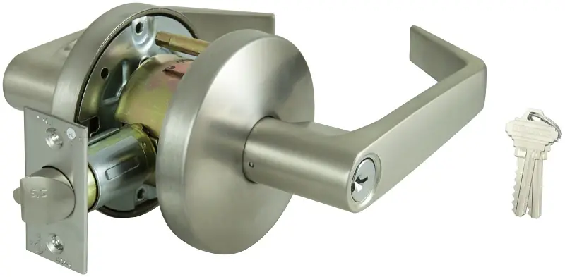 Classroom Lever Security Grade 2 Stainless Steel Model Y368cv-ps