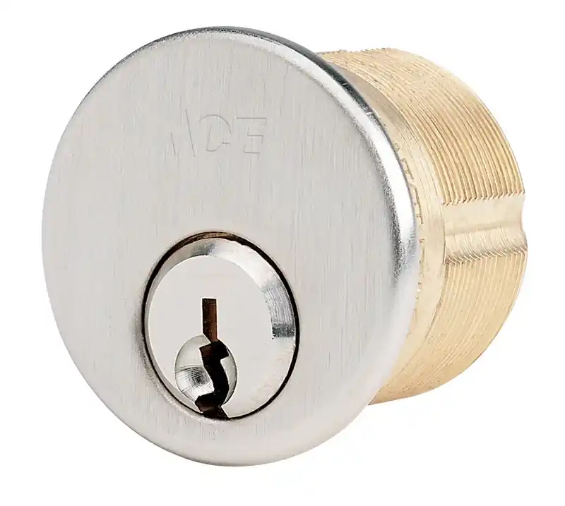 Sc1 Dull Chrome Mortise Cylinder Keyed Alike 1-1/4 In.