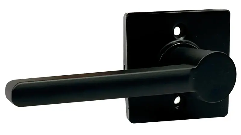 Dummy Lever Lock In Matte Black Finish For Surface Mounting