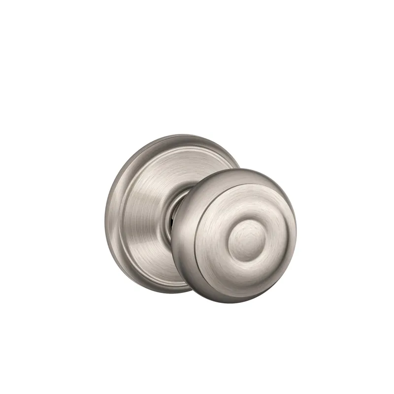 Satin Nickel Georgian Passage Lockset