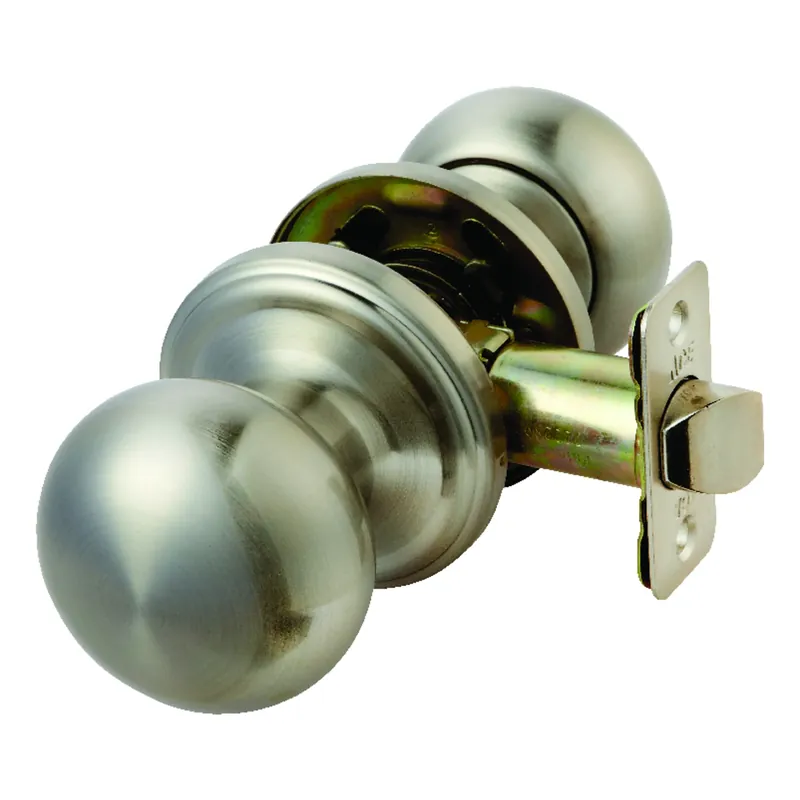 Colonial Satin Nickel Passage Lockset 1-3/4 In. Ansi/bhma Grade 3