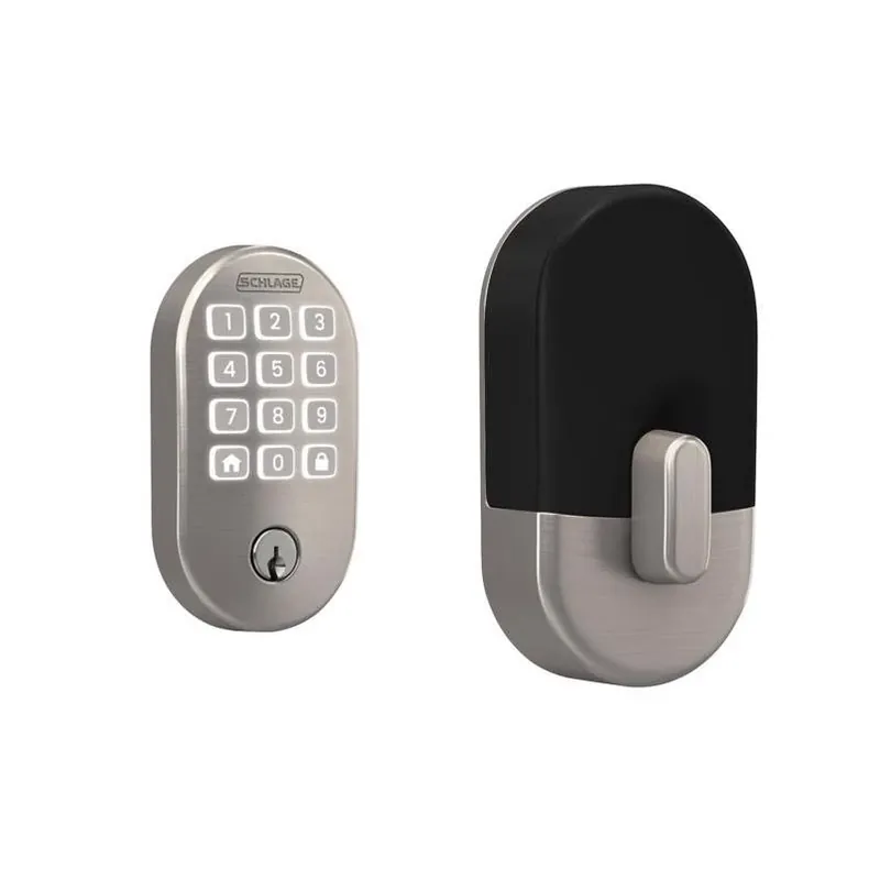 Schlage Arrive Wi‑Fi Smart Deadbolt – Satin Nickel Steel
